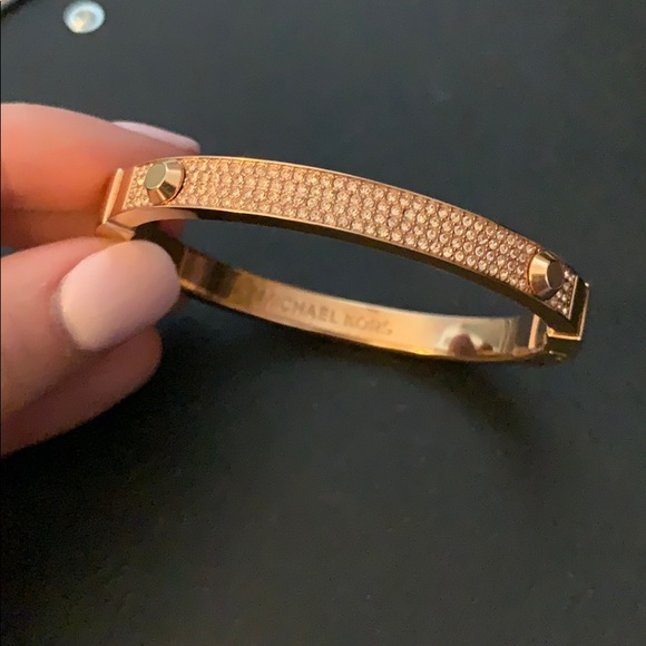 Michael Kors Jewelry - Michael Kors Rose Gold Bangle